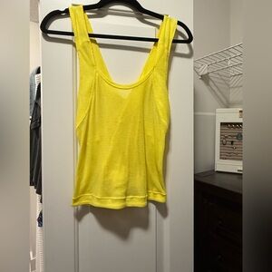 Free People Movement Yellow Tank